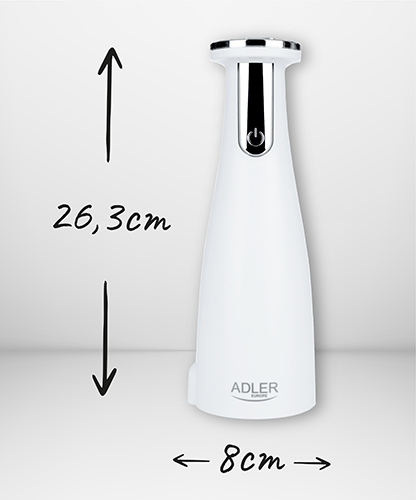 Elektrický mlynček na soľ a korenie - Sada - 3 mlynčeky - USB